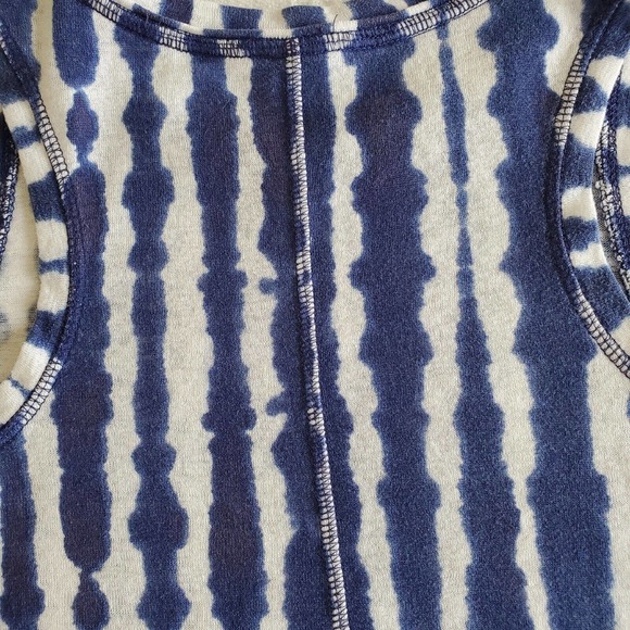 ATHLETA | Breezy Tank Top | White and Blue Tie Dye | Small - Picture 12 of 15
